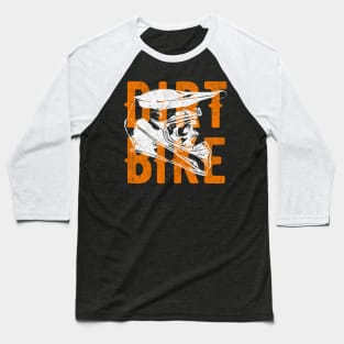 Skull - dirt bike Baseball T-Shirt